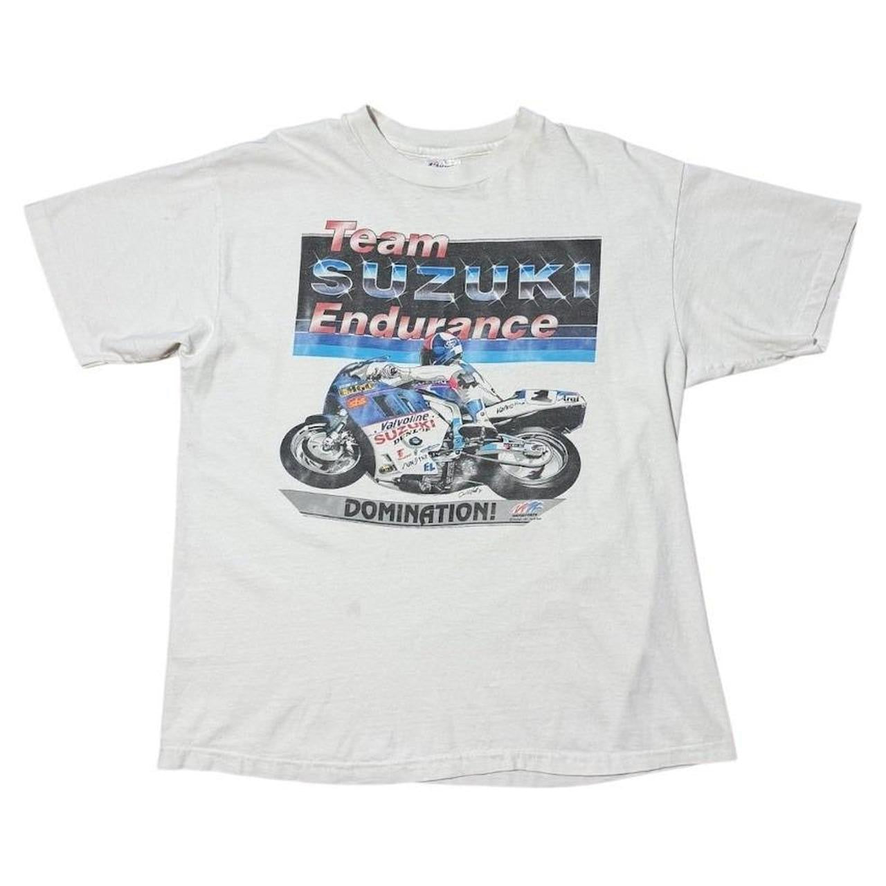 90s Team Suzuki '91 Endurance Racing Sports Car Auto Graphic Art T-Shirt
