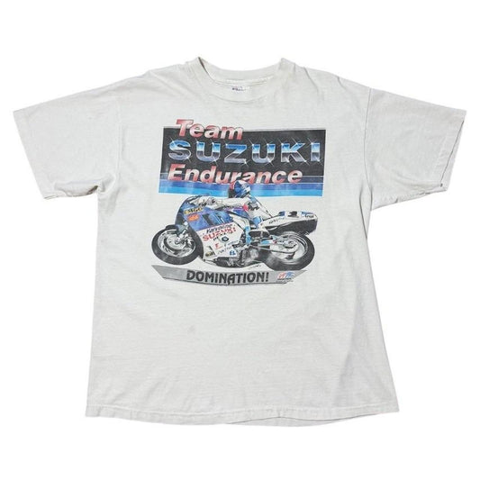 90s Team Suzuki '91 Endurance Racing Sports Car Auto Graphic Art T-Shirt