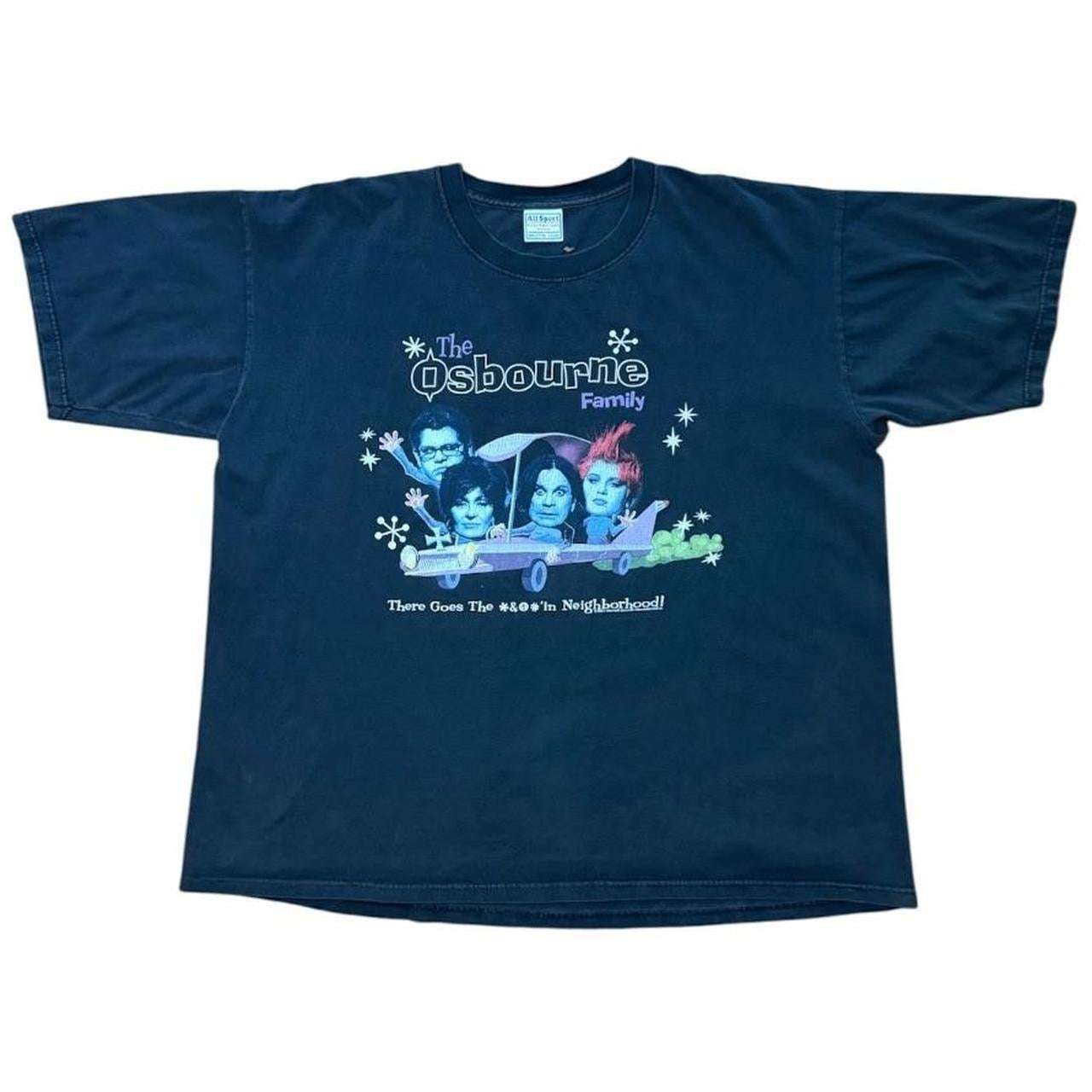 Y2K The Osbournes Family MTV Show Promo Ozzy Osbourne Graphic T-Shirt