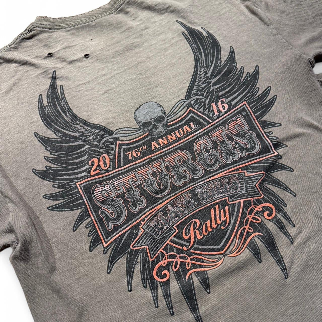 Black Hills Sturgis Rally 2016 Motorcycle Biker Tee