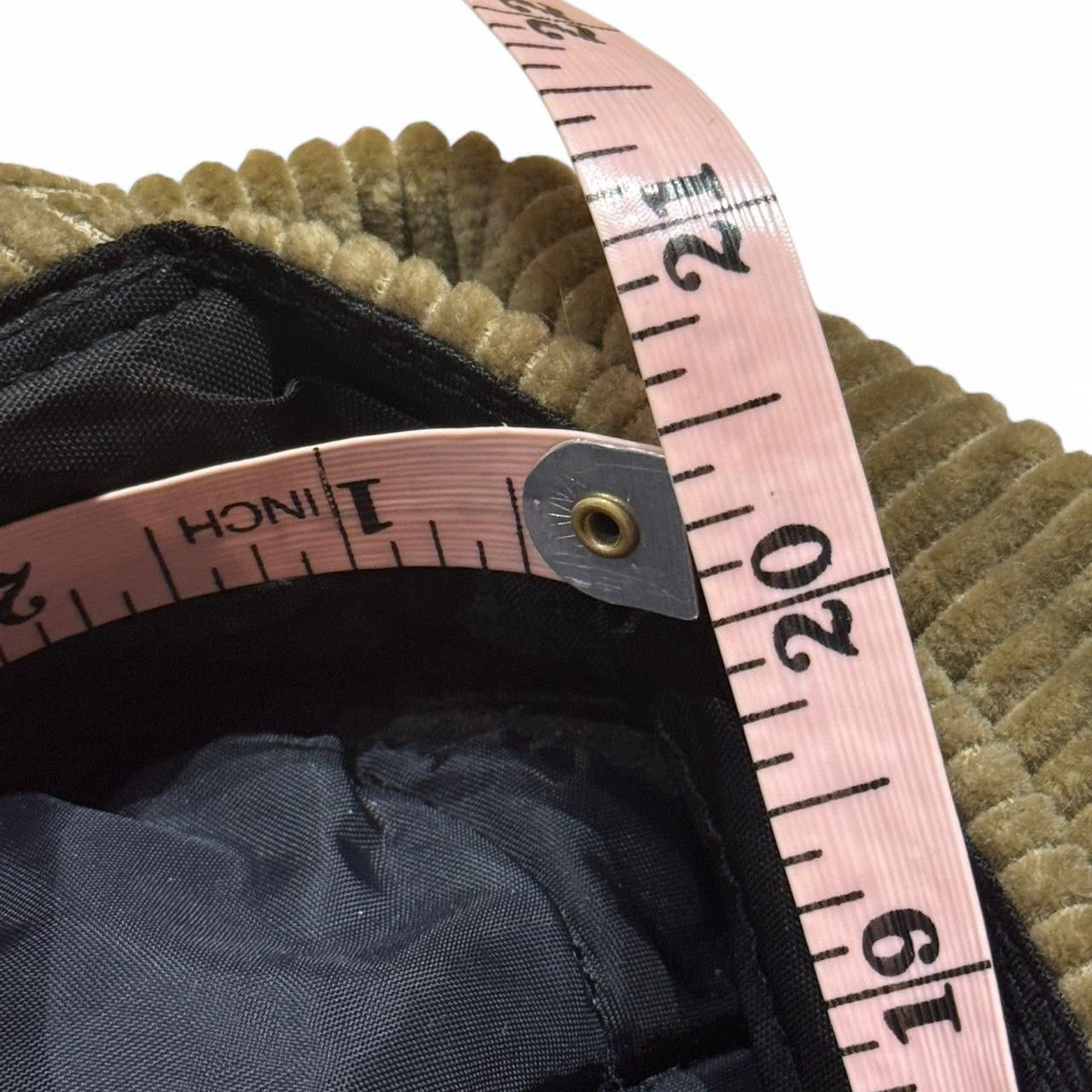 70s Magill Brown Corduroy Flat Cap Mushroom Hat