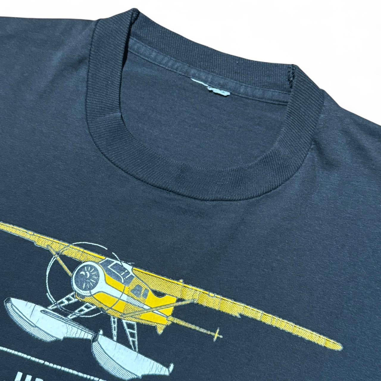 90s Jims Place Floatplane Tourism Tee