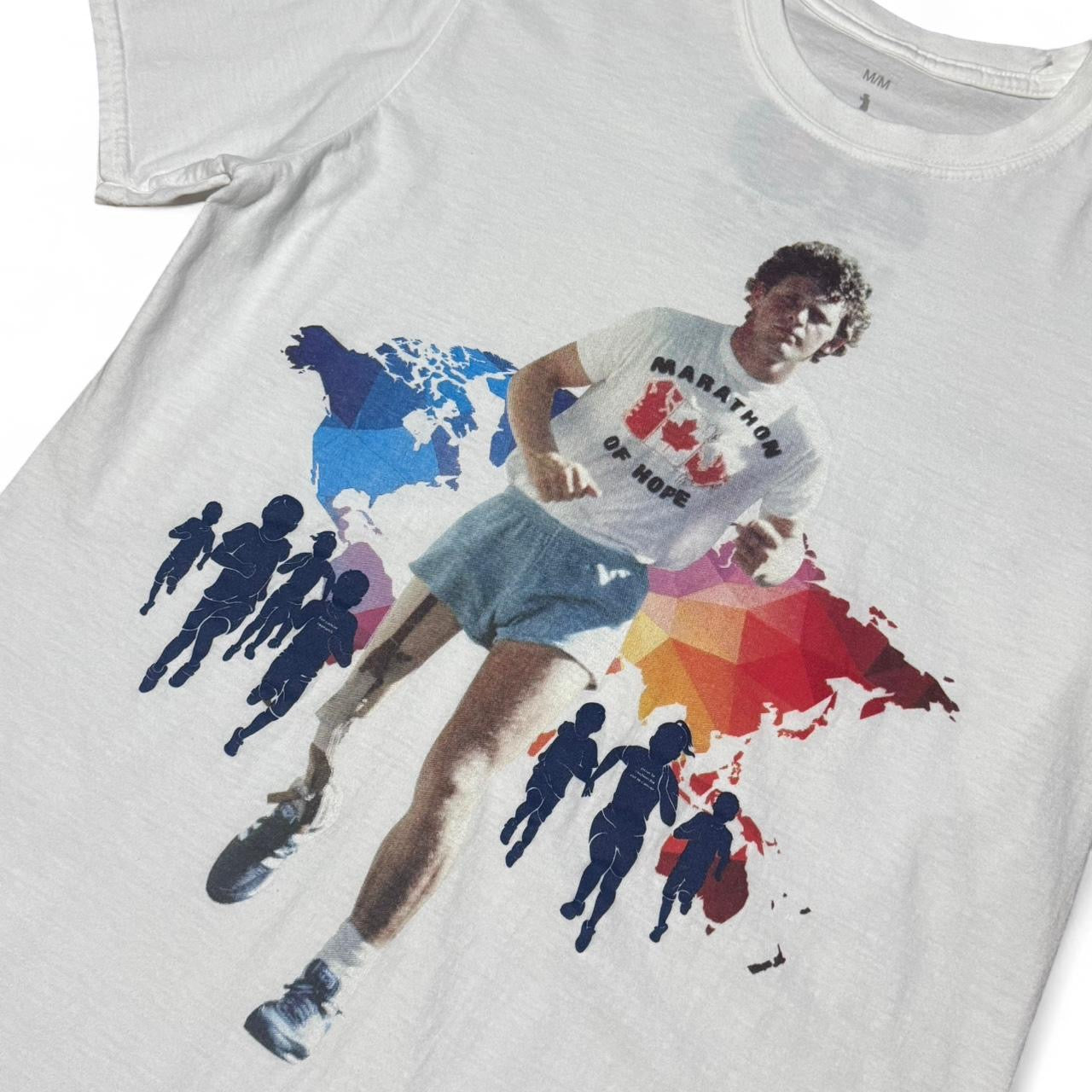 2020 Modern Terry Fox Marathon Running Anniversary Memorial Souvenir T-shirt