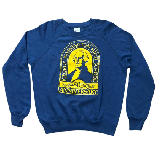 80s George Washington High School 50th Anniversary Crewneck