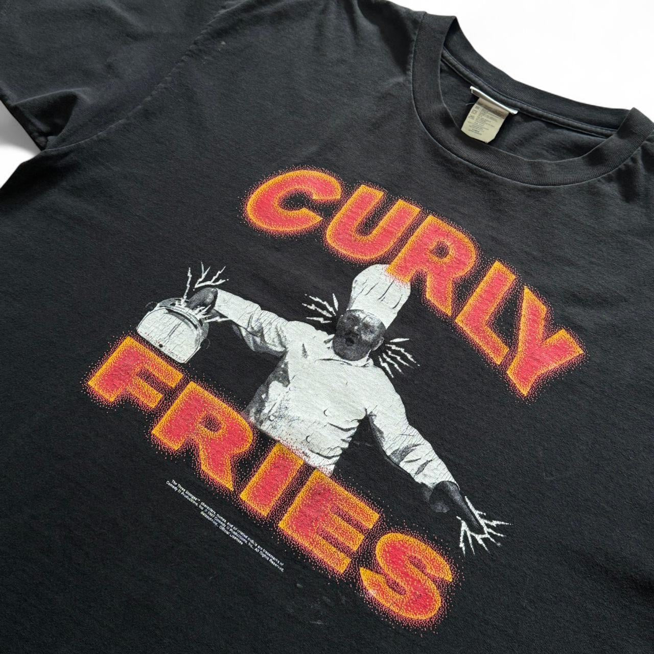 1997 The Three Stooges Curly Fries Tee