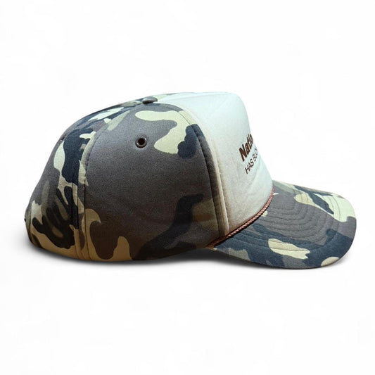 90s Camouflage National City Has Bucks For You Hunting Foam Trucker Hat