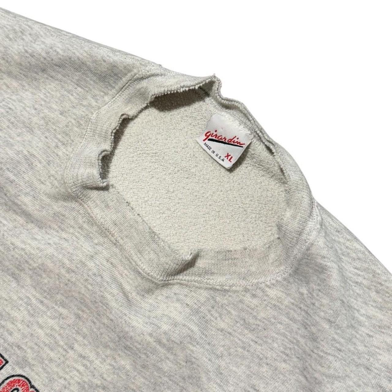 90s Illinois State University USA Crest Scholar Varsity Crewneck Sweater