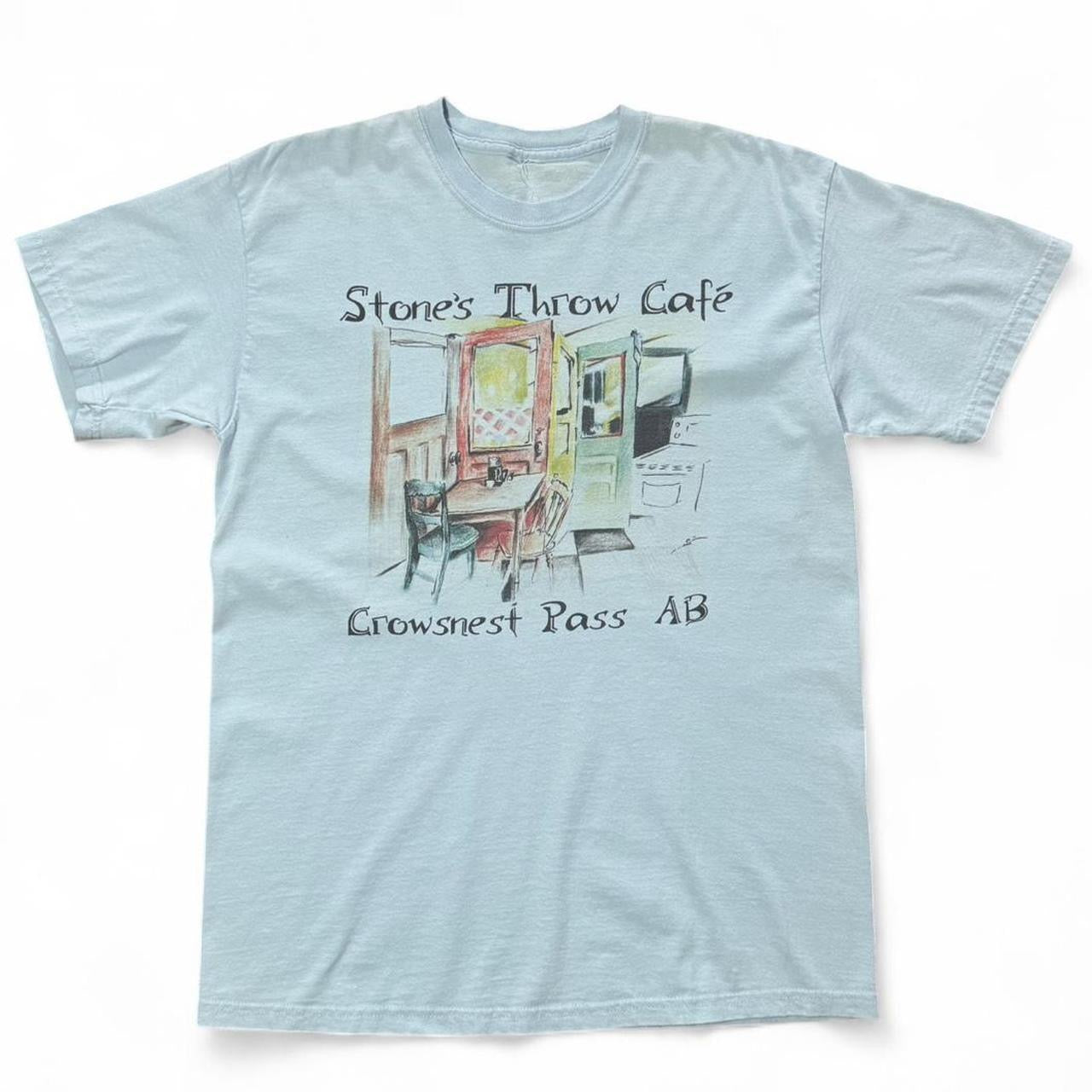 Blue Crownsnest Pass Alberta Canada Graphic Souvenir Tee