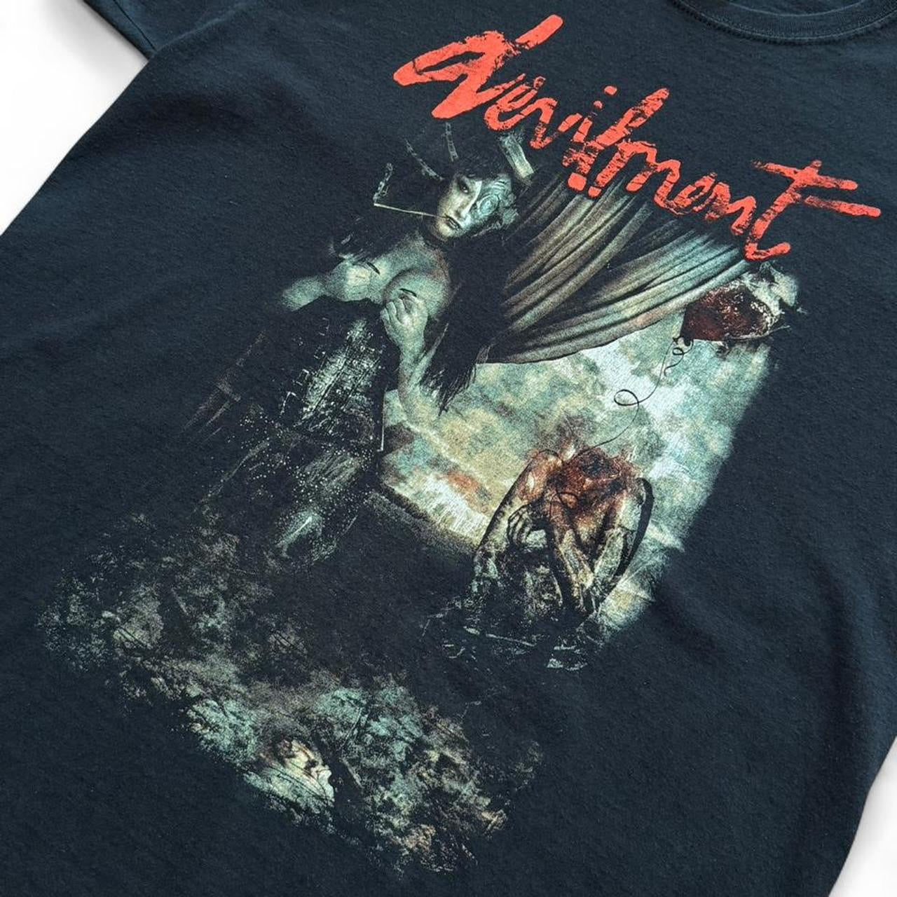Vintage Y2K Devilment Metal Rock Punk Band Music Merch Concert T-shirt