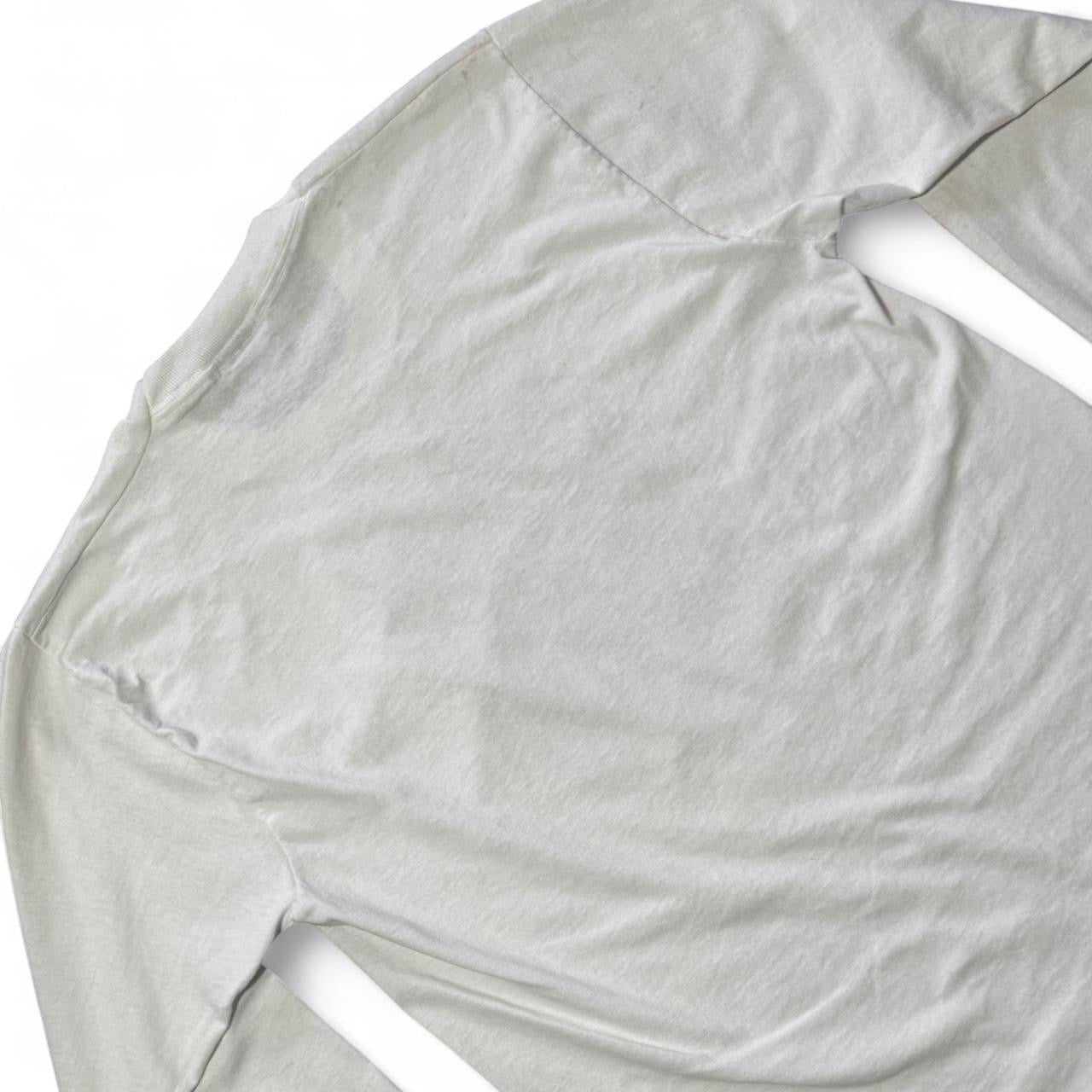 90s Bass Man Musician Musical Instrument White Long Sleeve Shirt