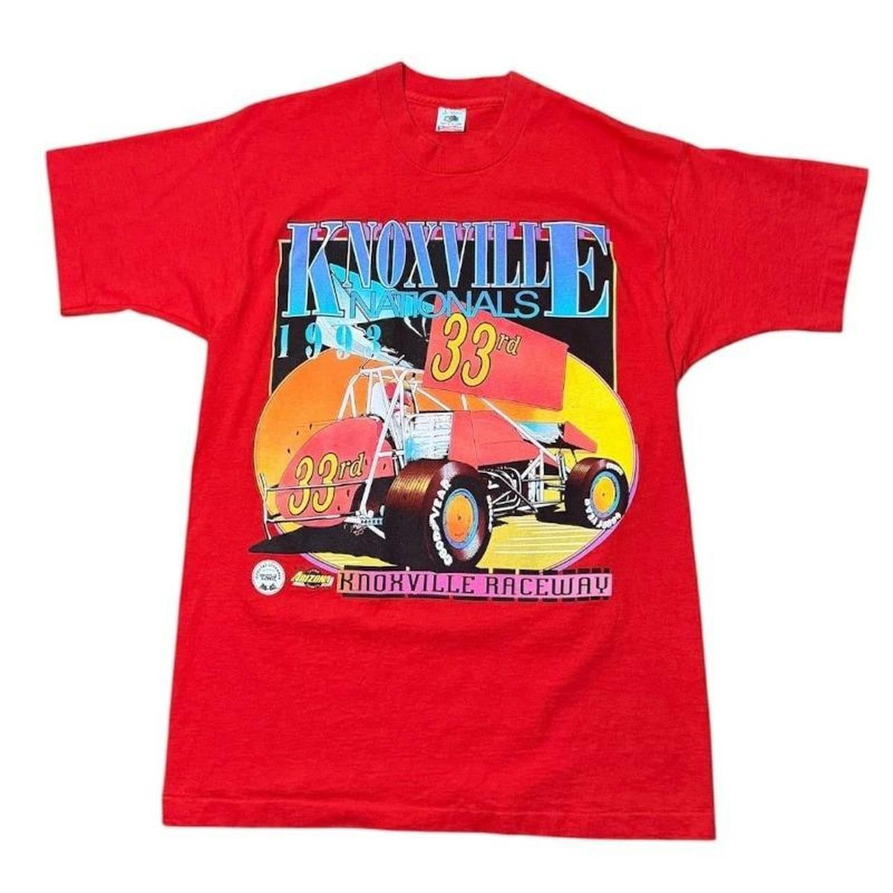 1993 Knoxville Nationals Sprint Car Racing Auto Sports Graphic T-Shirt