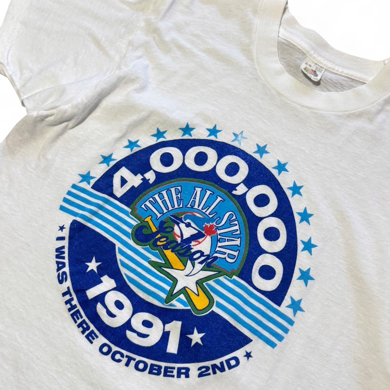 Vintage 91 Toronto Blue Jays MLB All Star Game Baseball T-shirt