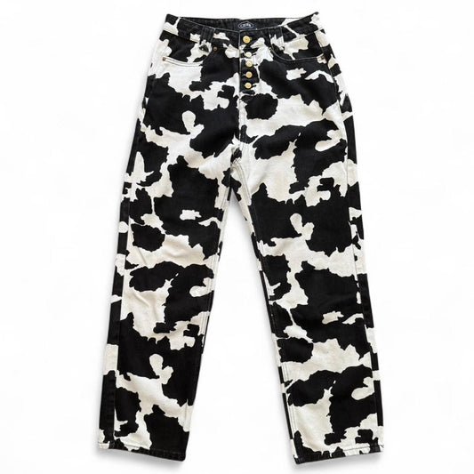 Cider Cow Print Pants