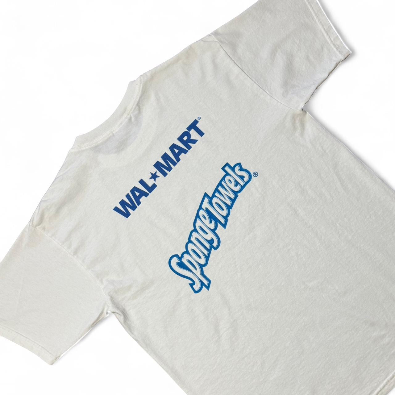 Y2K Bon Demenaget! French Sponge Towels Walmart Promo Merch Tee
