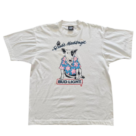 90s Spuds McKenzie Mascot Dog Tee