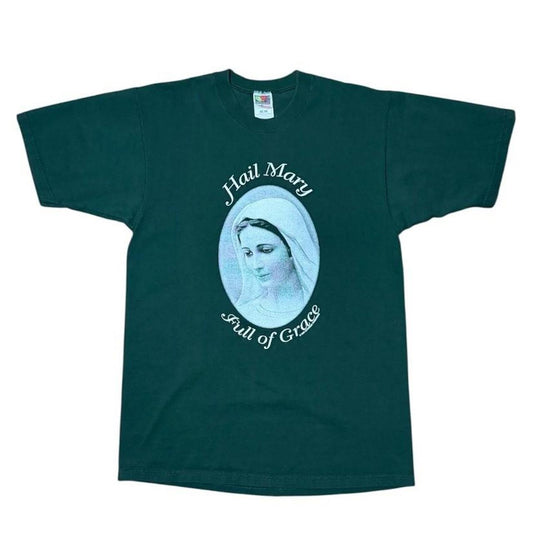 90s Virgin Mary Religious Jesus God Bible Church Catholic Prayer T-Shirt