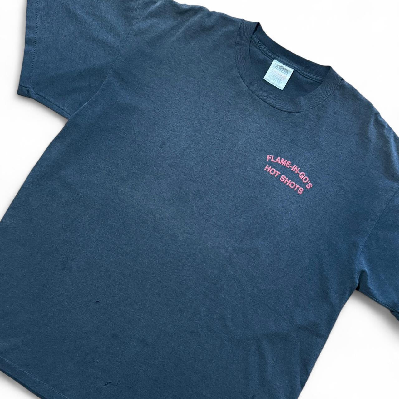 90s Utah State Prison Inmate Firefighters Flame-In-Gos Hot Shots Tee