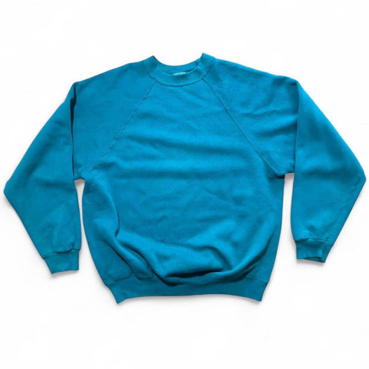 90s Teal Crewneck