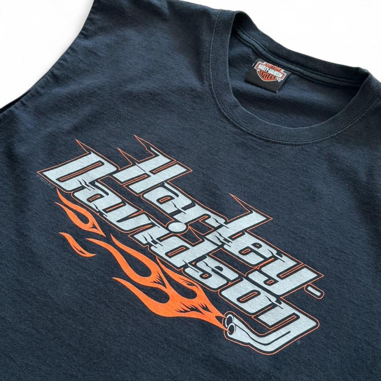 2012 Harley Davidson Motorcycle New York Biker Flame Muscle Tank Top