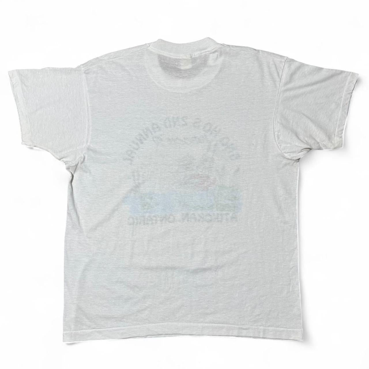 1990 Sno Hos 2nd Annual Watercross Event Atikokan Ontario Frog Tee