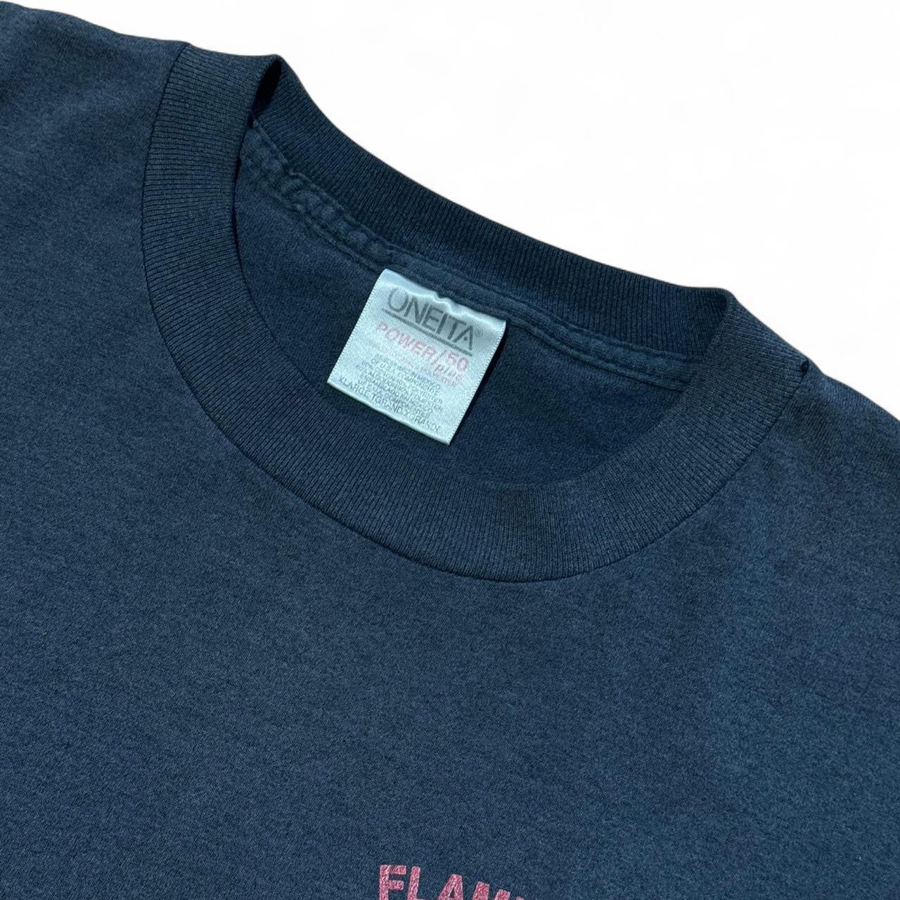 90s Utah State Prison Inmate Firefighters Flame-In-Gos Hot Shots Tee