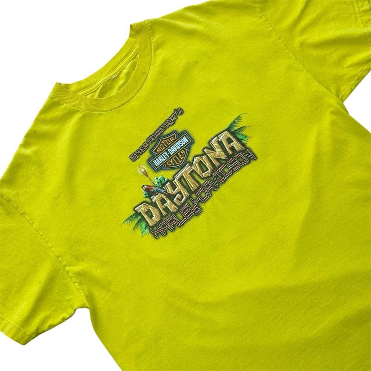 Y2K Harley Davidson Daytona Beach Florida Bruce Rossmeyer Biker T-Shirt