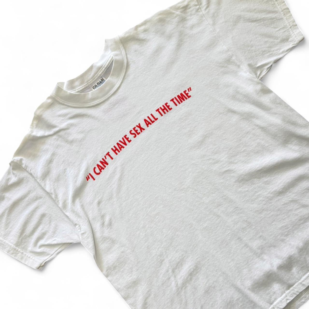 Y2K I Can’t Have Sex All The Time Molson Export Beer Drinking Promo T-shirt