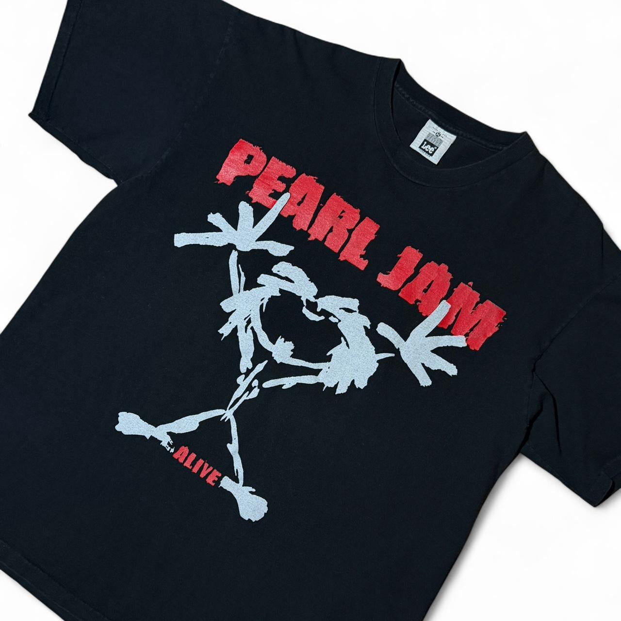 Vintage 1991 Pearl Jam Alive Stickman Band Concert Tour Original T-Shirt