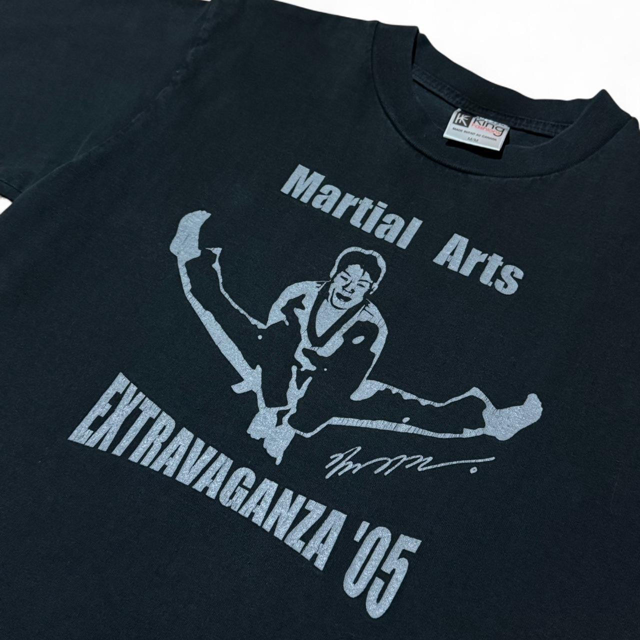 2005 Black Martial Arts Extravaganza Graphic Sports Souvenir Tee