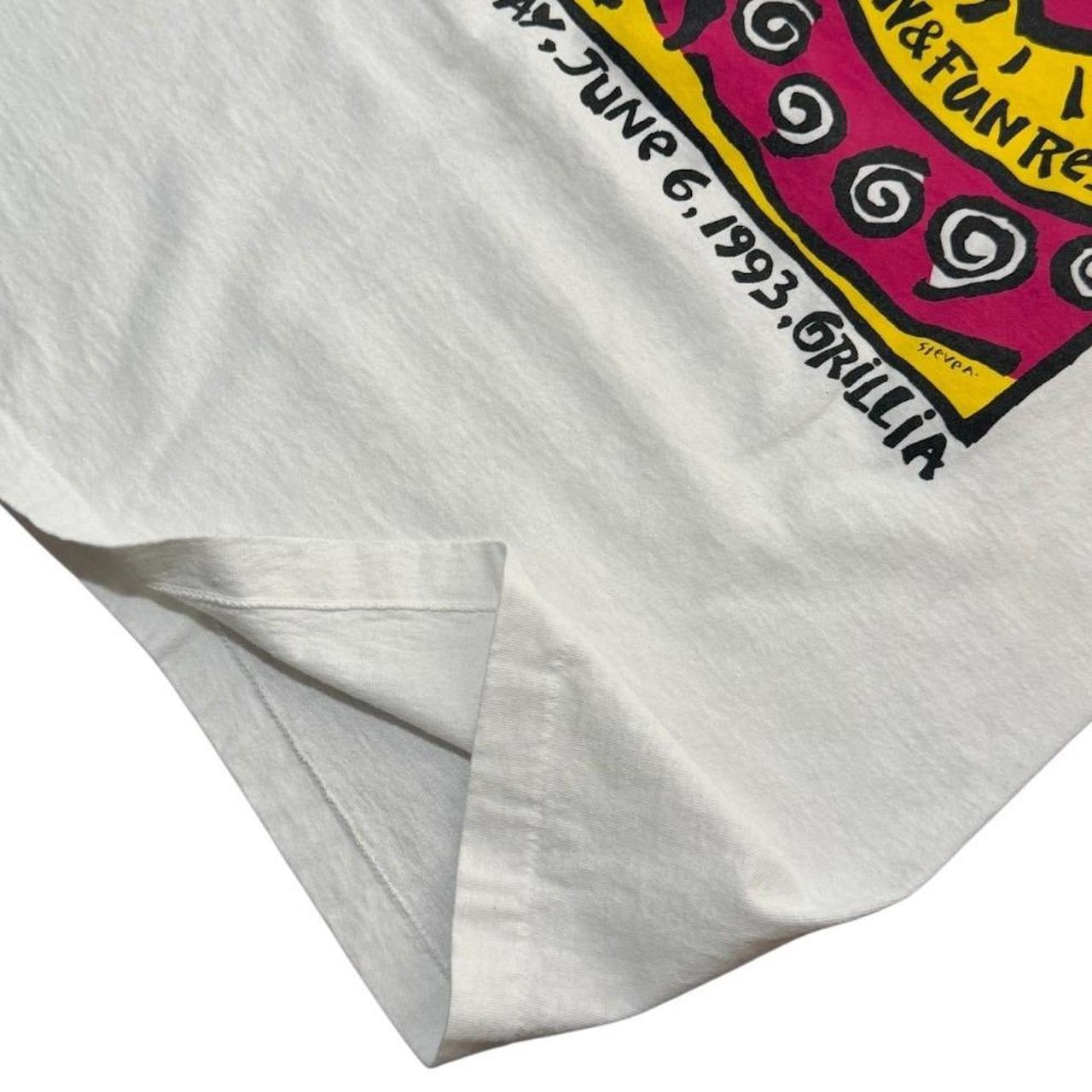 90s Orillia Marathon Cardio Challenge Running Race Souvenir Art T-shirt