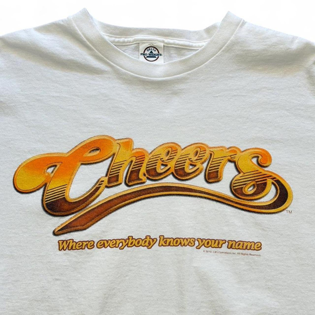 2010 Cheers TV Show Promo Graphic Pop Culture Retro Beer Bar Drinking T-Shirt