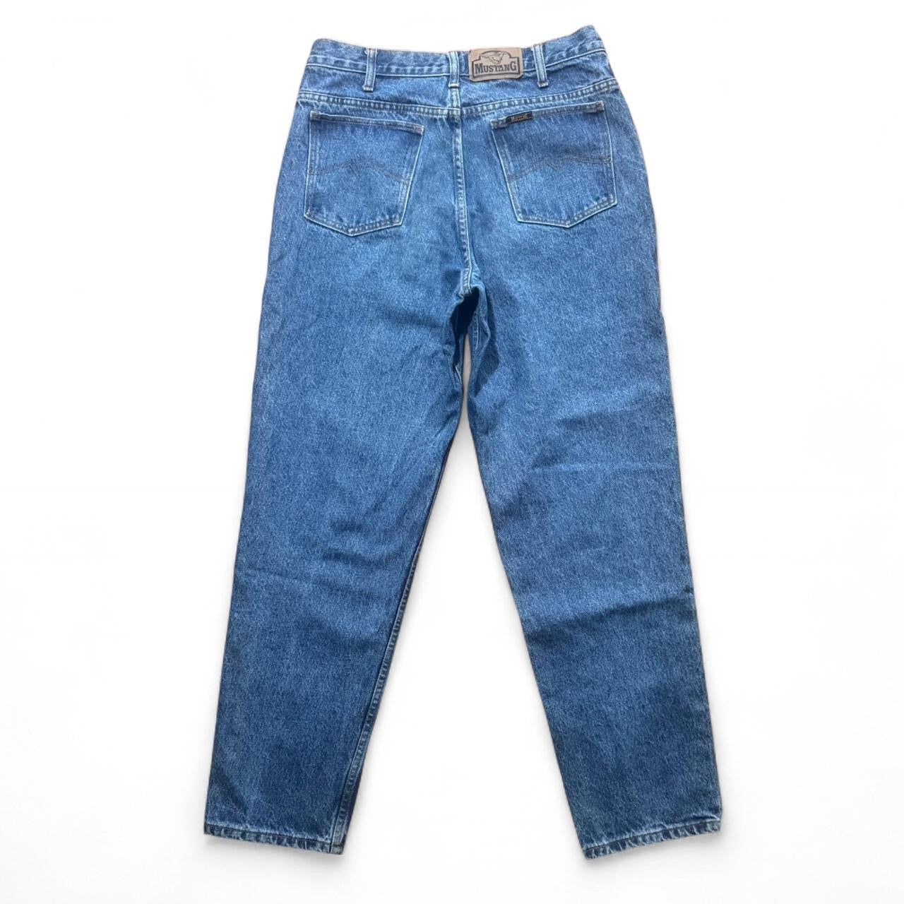 Vintage 90s Mustang Blue Wash Straight Leg Denim Jeans