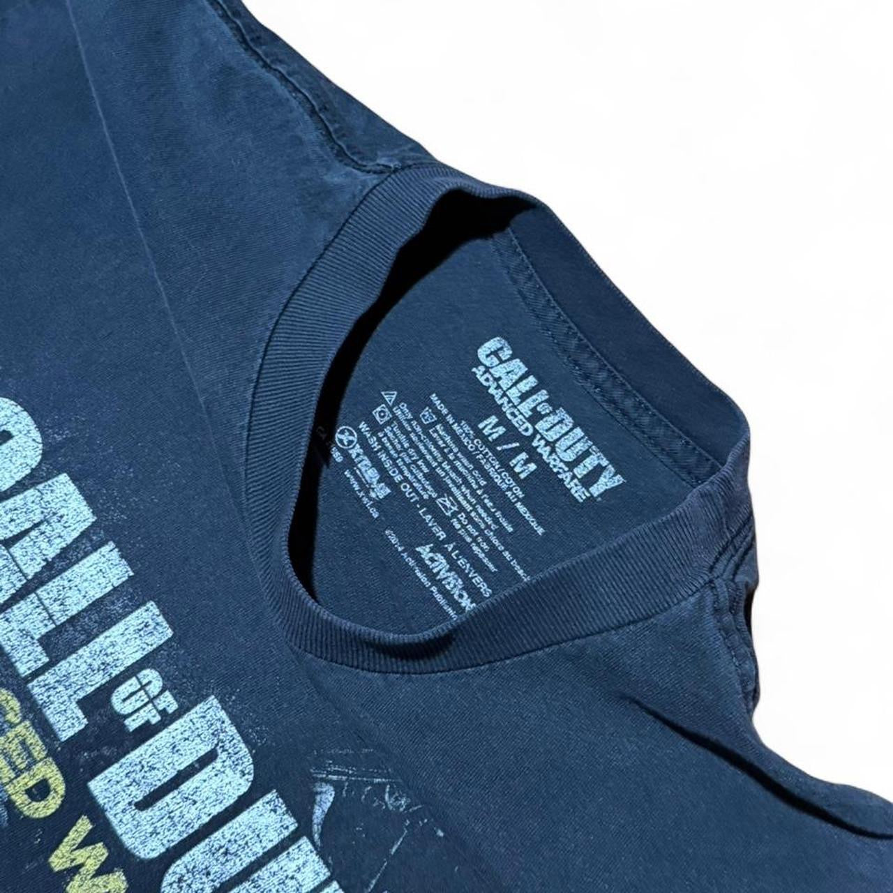 2013 Call of Duty Advanced Warfare Video Game Promo Activision T-shirt