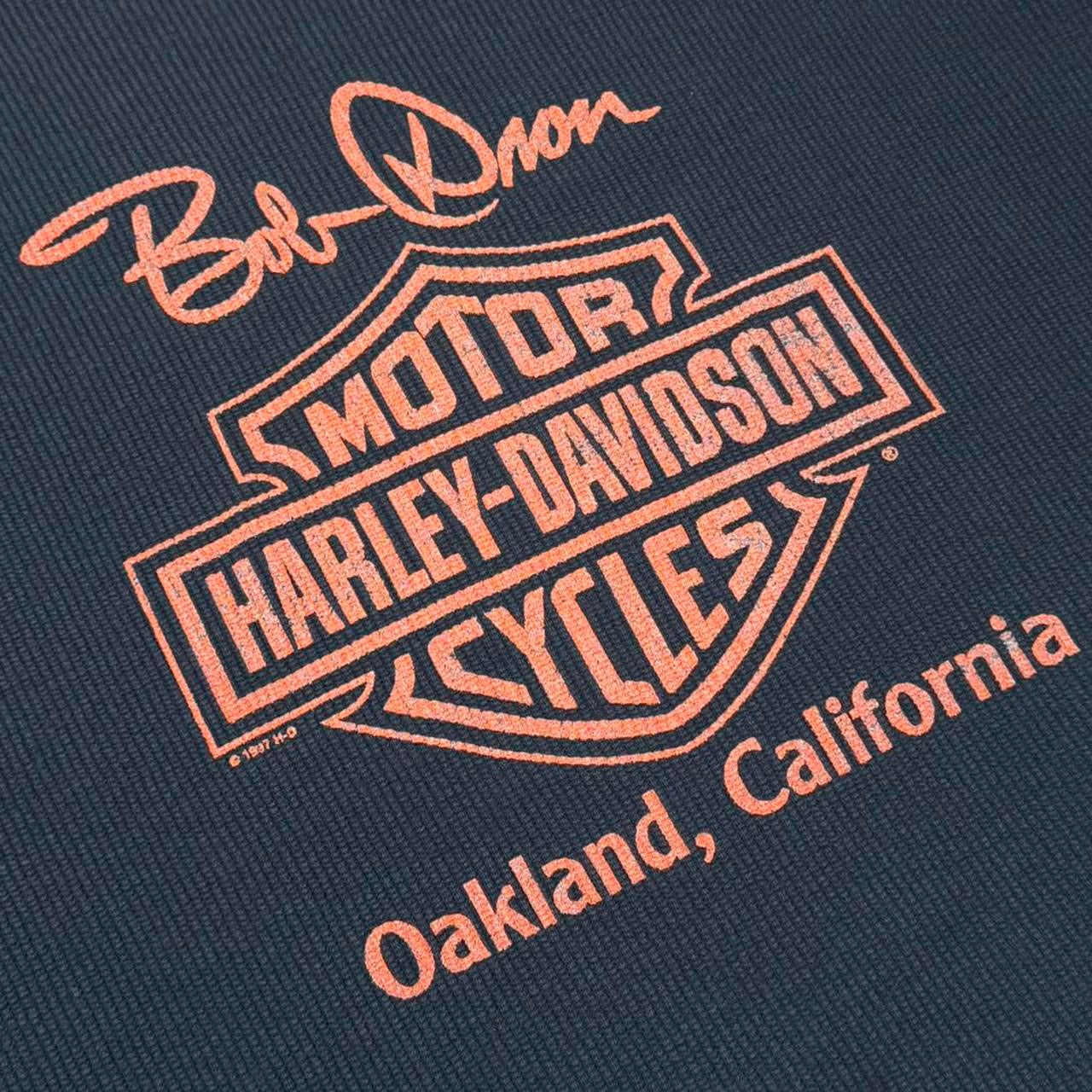 1997 Harley Davidson Long Sleeve Thermal Oakland California Shirt