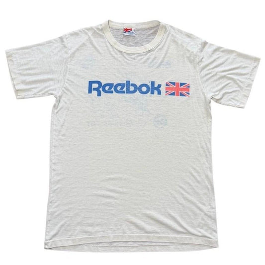 80s Reebok Whistler BC Great Race Labatt Beer Bike Run Ski Sport T-Shirt