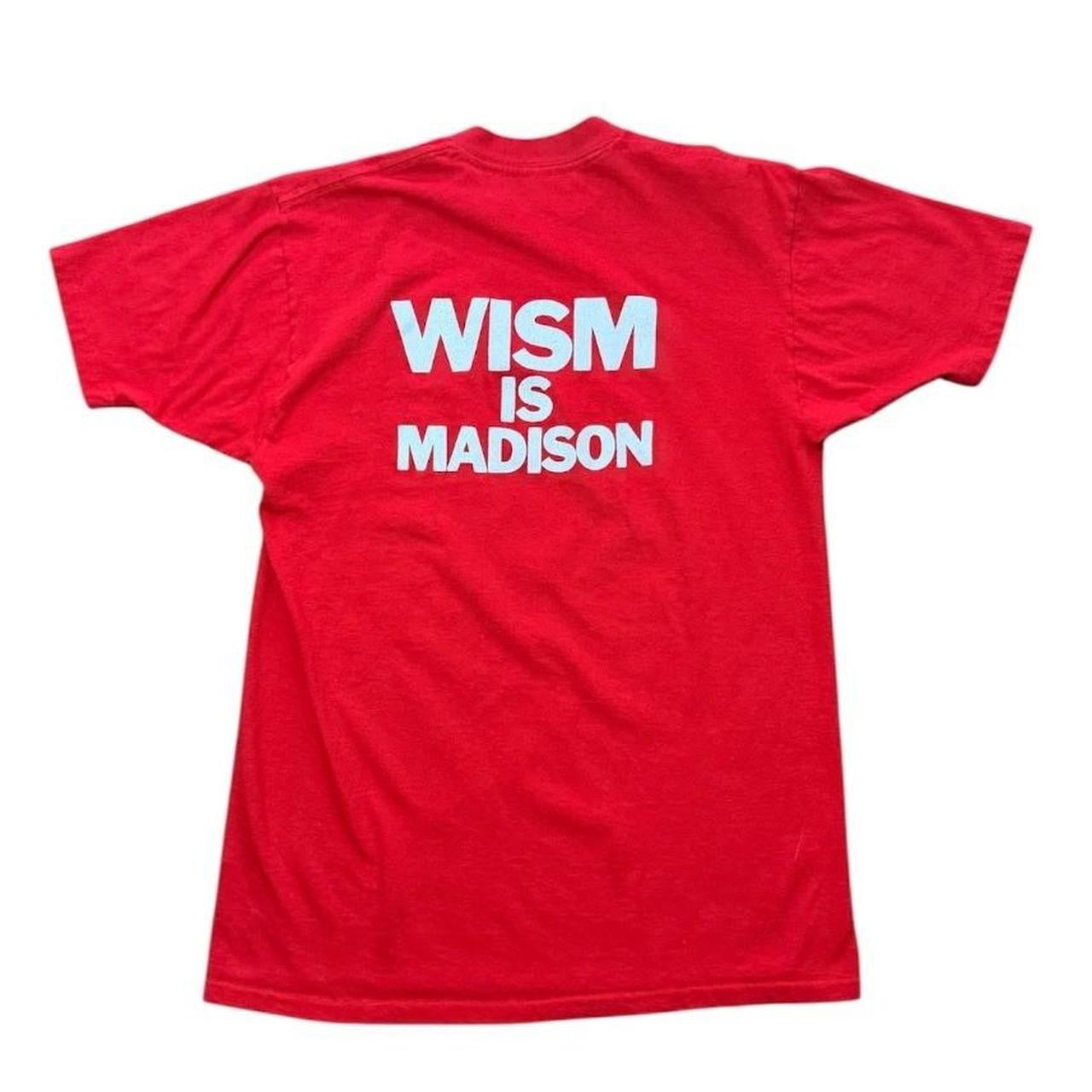 70s Wisconsin Badgers Bucky USA NCAA Football TKO Single Stitch T-shirt