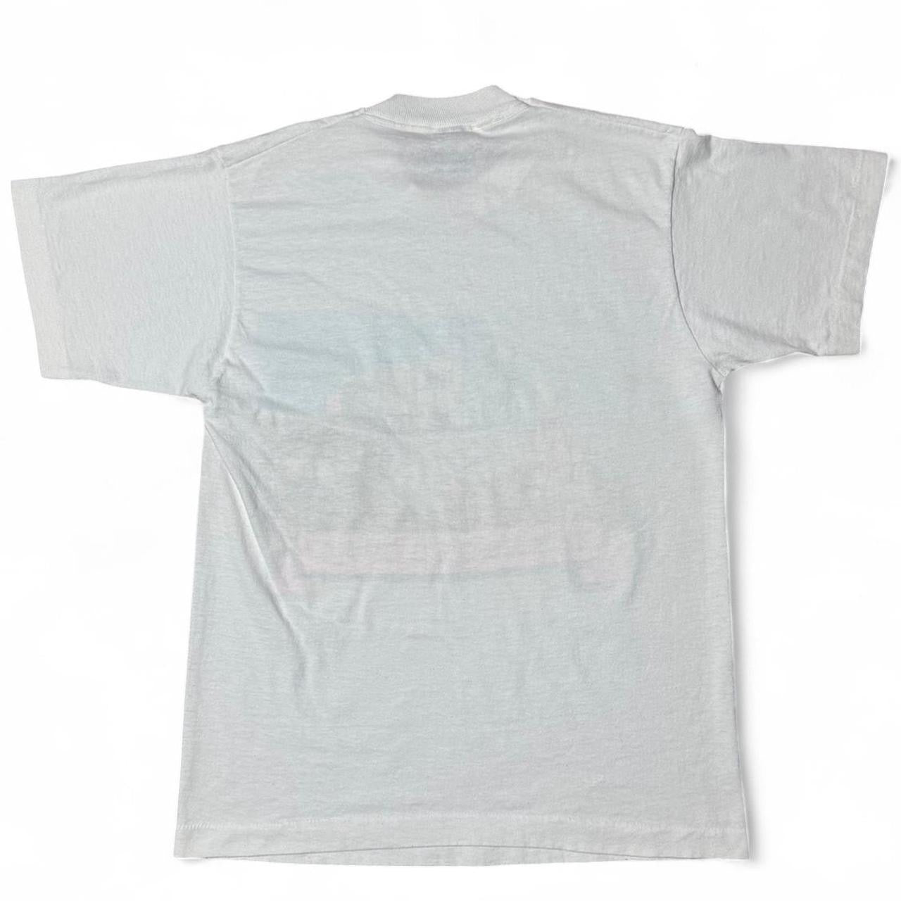 80s Miller Lite "The Party's Over" Spuds MacKenzie Puppy Dog Graphic Tee