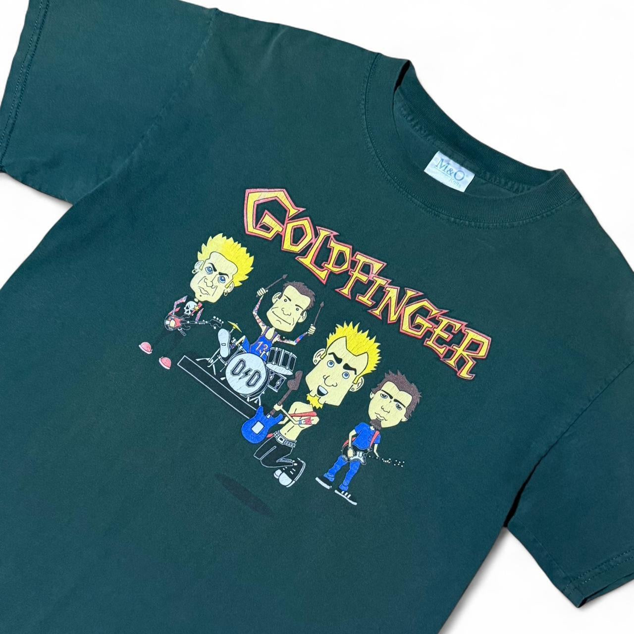 Y2K Goldfinger Ska Punk Rock Music Band Concert Tour Tee