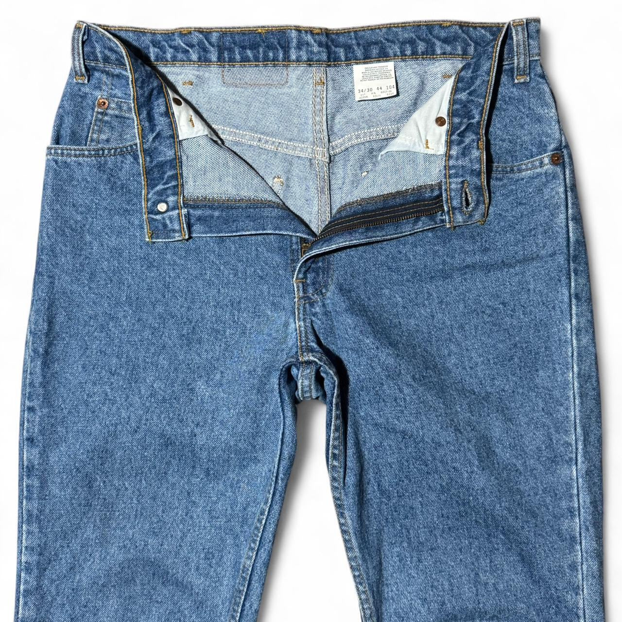 90s Orange Tab Levi’s 631 Straight Leg Denim Blue Wash Jeans