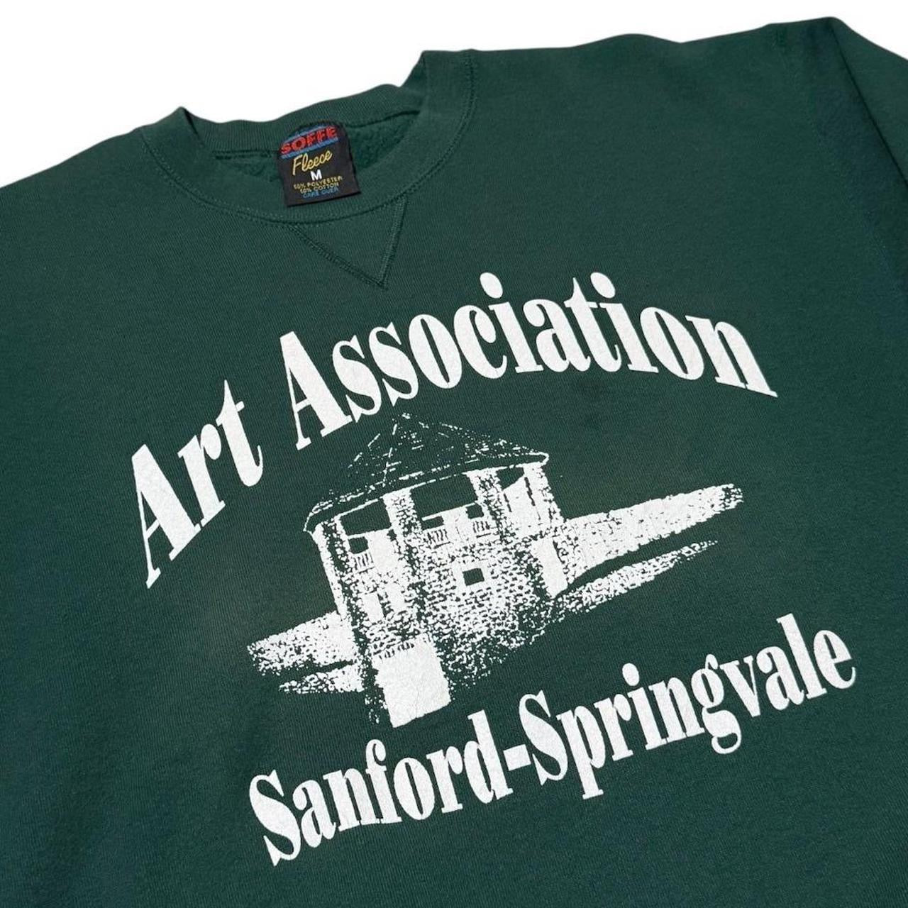 90s Art Association Sanford Springvale USA Architecture Graphic Sweater