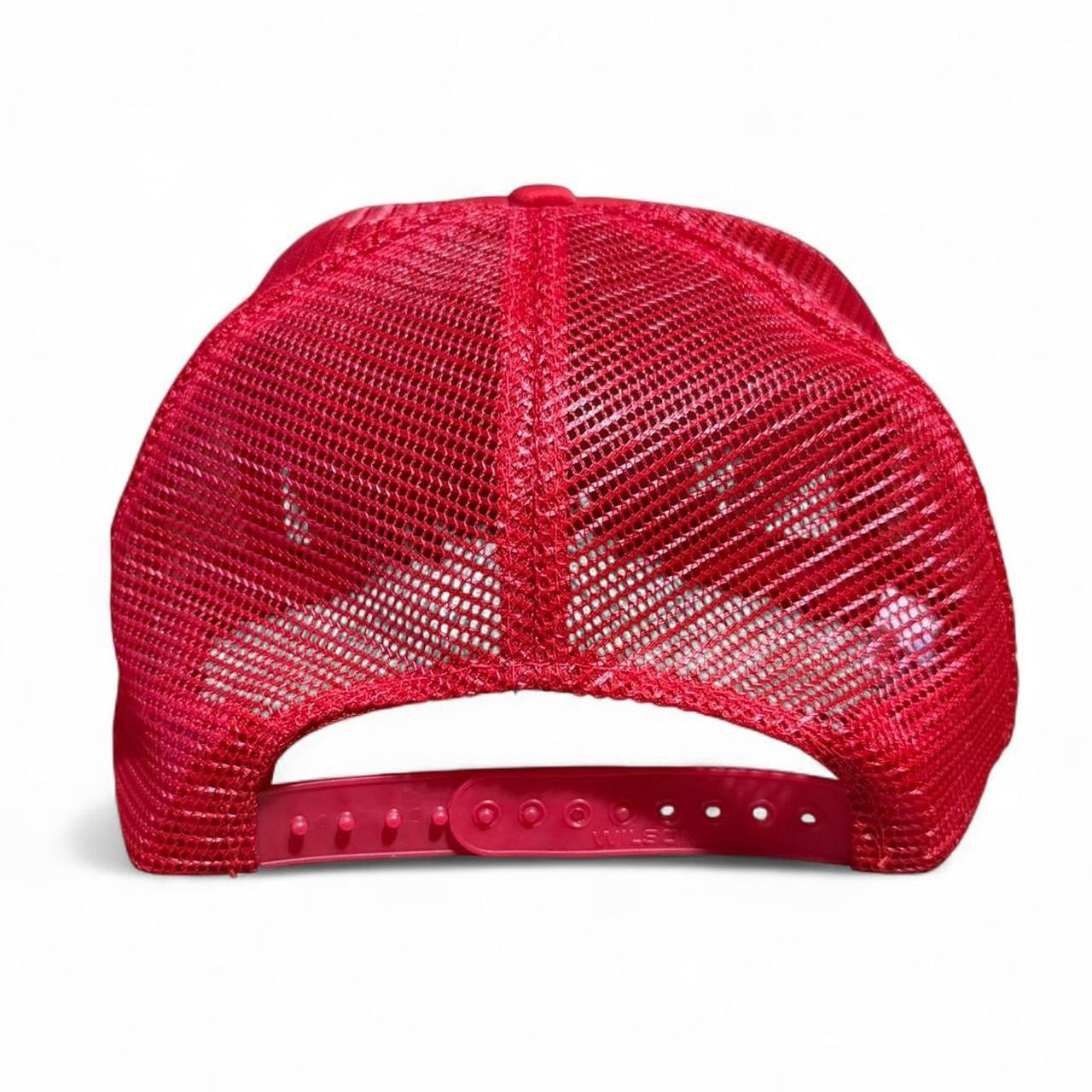 Vintage 90s Red Coca-Cola Retro Trucker Foam Mesh Snapback Hat Cap