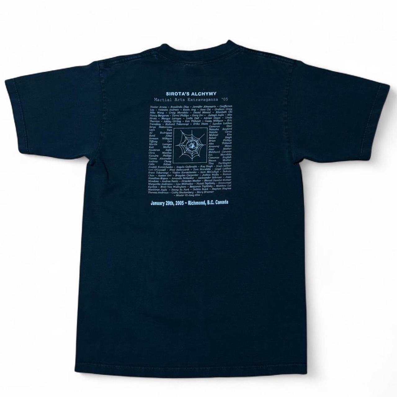 2005 Black Martial Arts Extravaganza Graphic Sports Souvenir Tee