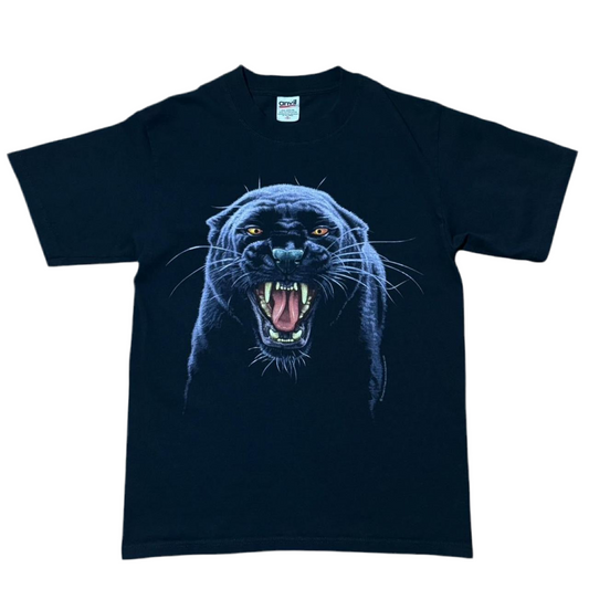 90s Human-i-Tees Black Panther Prowl Cat Tee