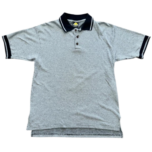90s Houndstooth Polo Shirt