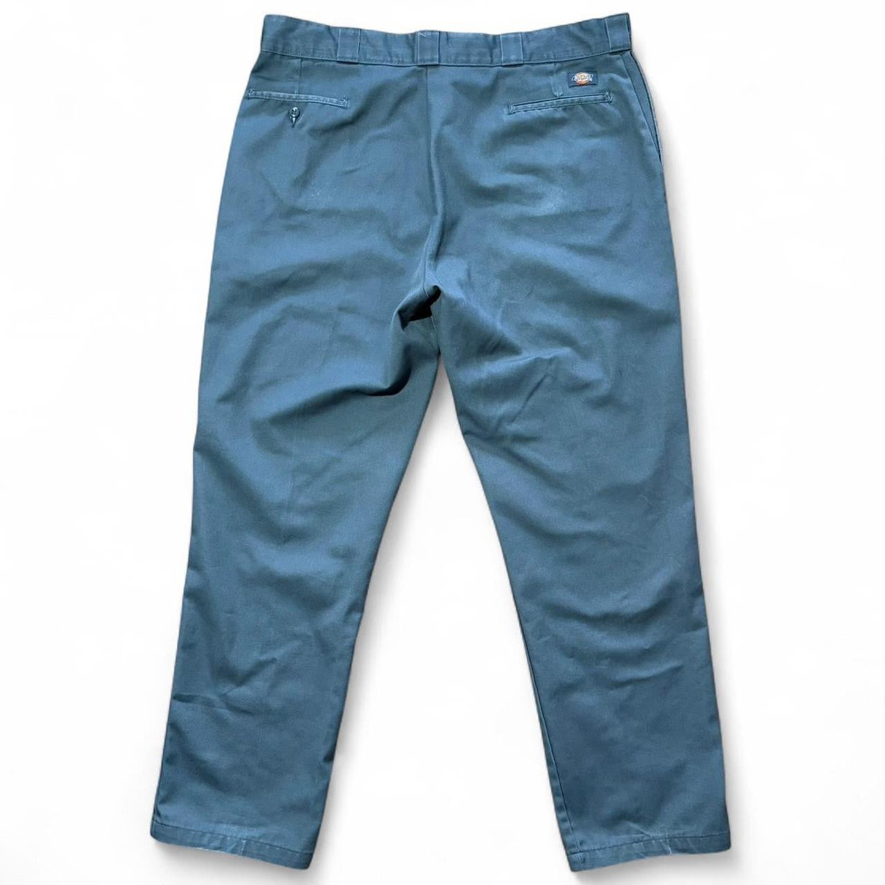 Vintage 90s Y2K Grey Dickies Workwear Skater Trouser Utility Pants