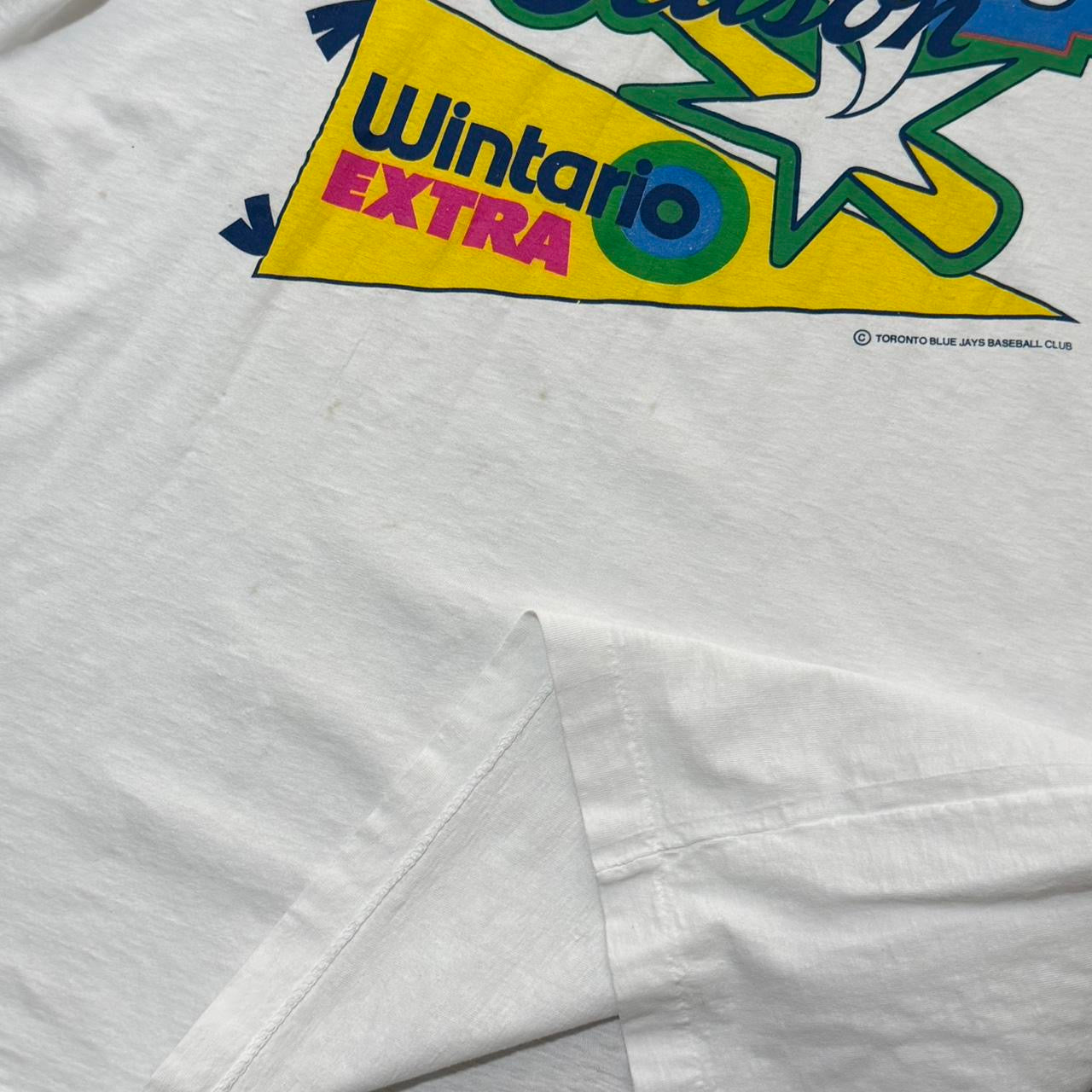 Vintage 90s Toronto Blue Jays All Star MLB Baseball Wintario T-shirt
