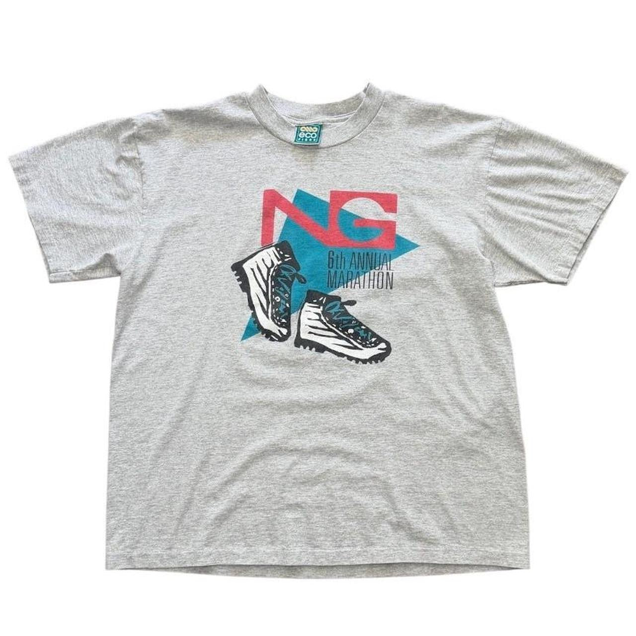 90s Annual Marathon Running Sports Race Fitness Health Graphic T-Shirt