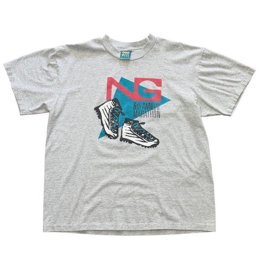 90s Annual Marathon Running Sports Race Fitness Health Graphic T-Shirt