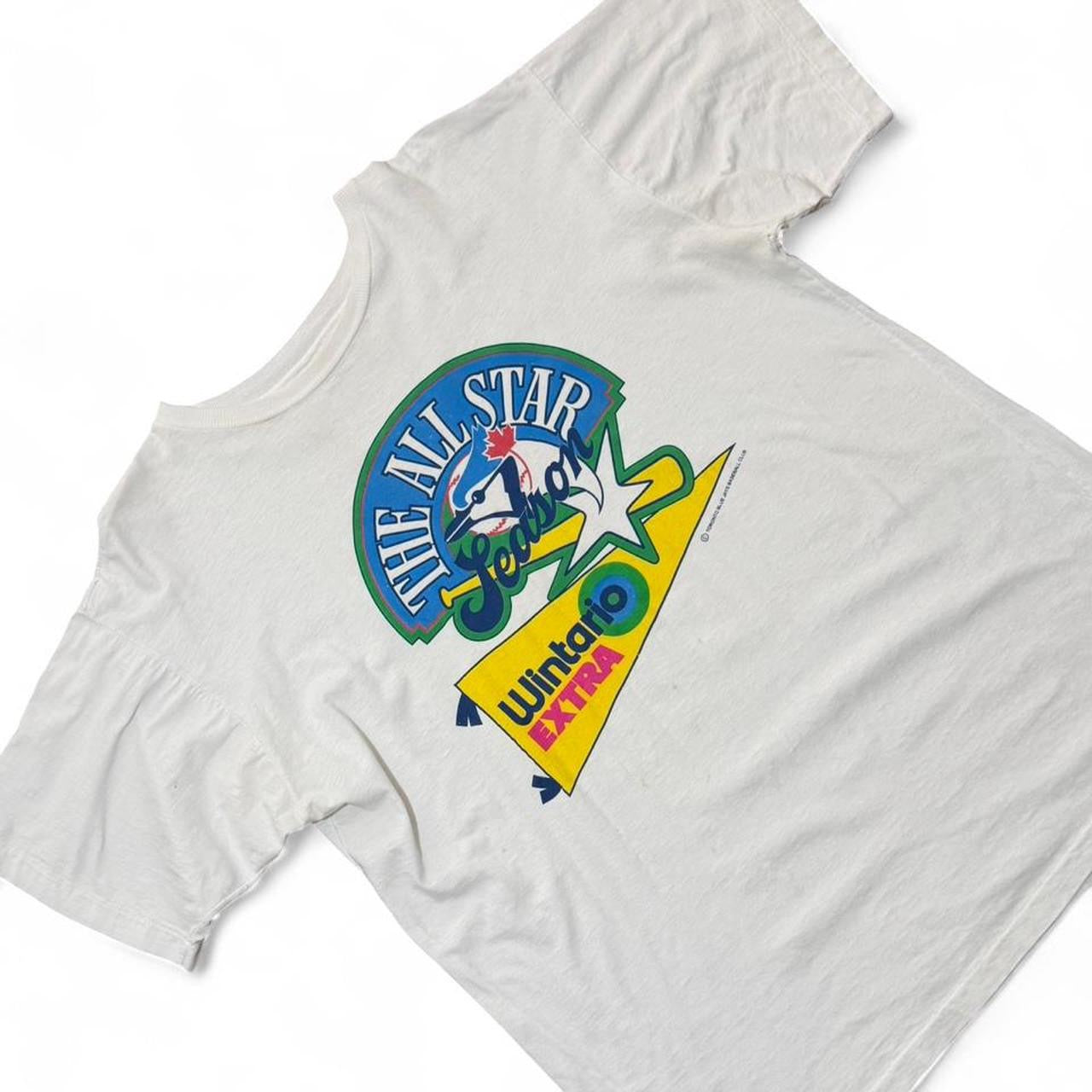 Vintage 90s Toronto Blue Jays All Star MLB Baseball Wintario T-shirt