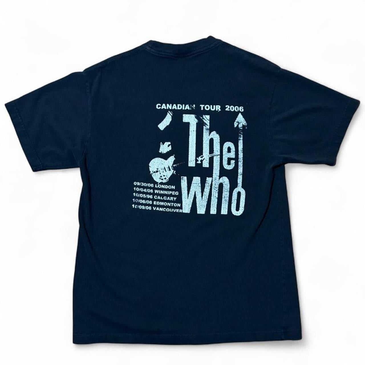 2006 The Who Classic Rock Band Concert Music Merch Tour T-shirt